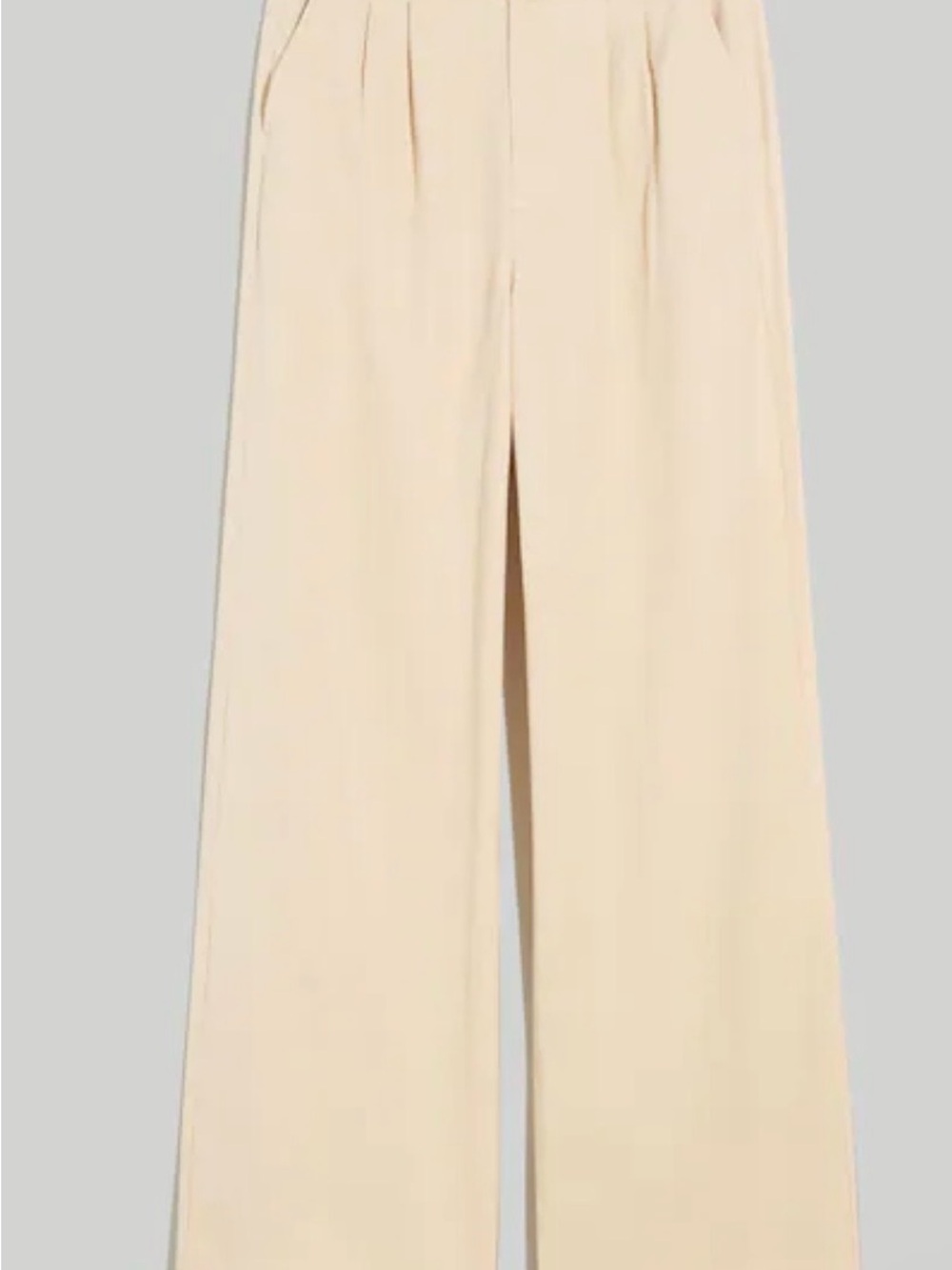 Madewell Harlow wide leg trouser